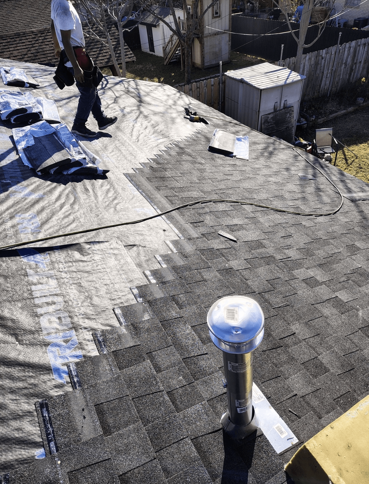 Lakefront Home Roof